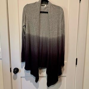 Sage Ombré Cardigan Sweater